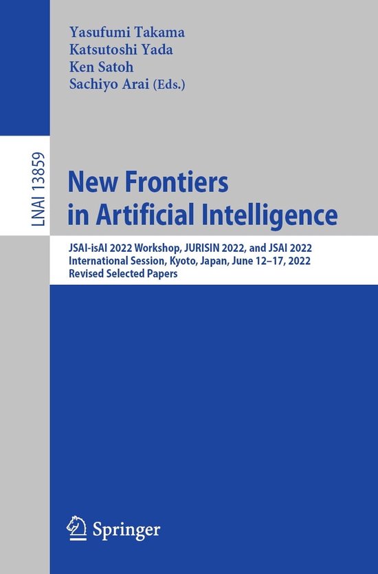 Lecture Notes in Computer Science 13859 - New Frontiers in Artificial ...
