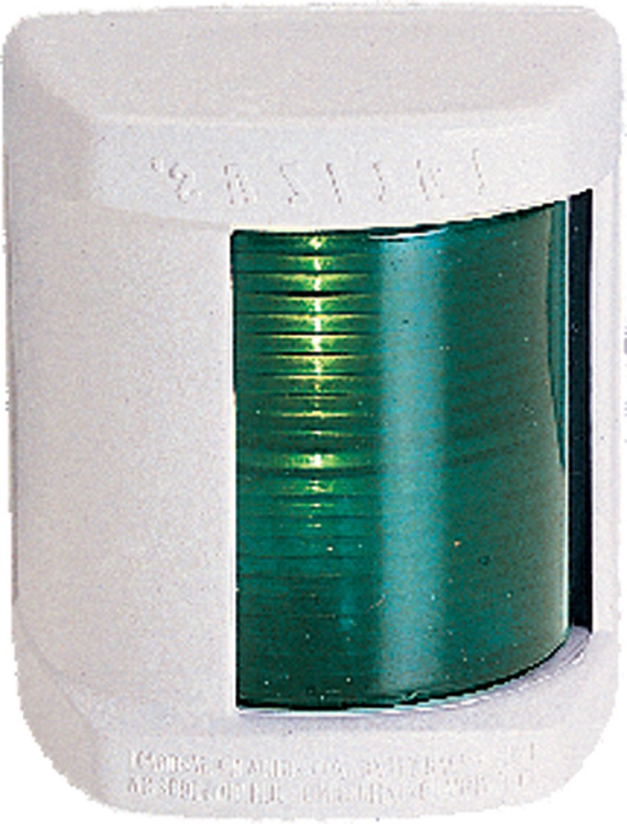 Classic N12 Navigatieverlichting voor boten tot 12 meter - SB (groen) - Wit