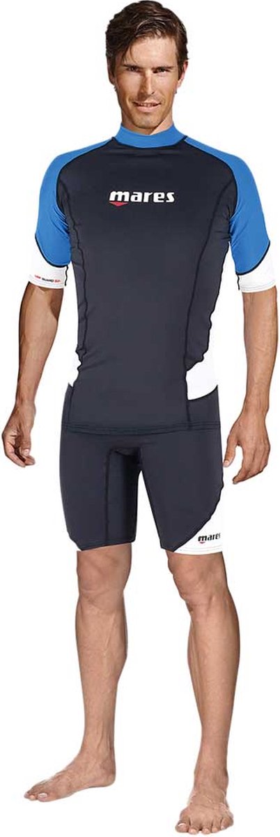 Mares Rash Guard Trilastic Korte Mouw Rash Guard Zwart S Man