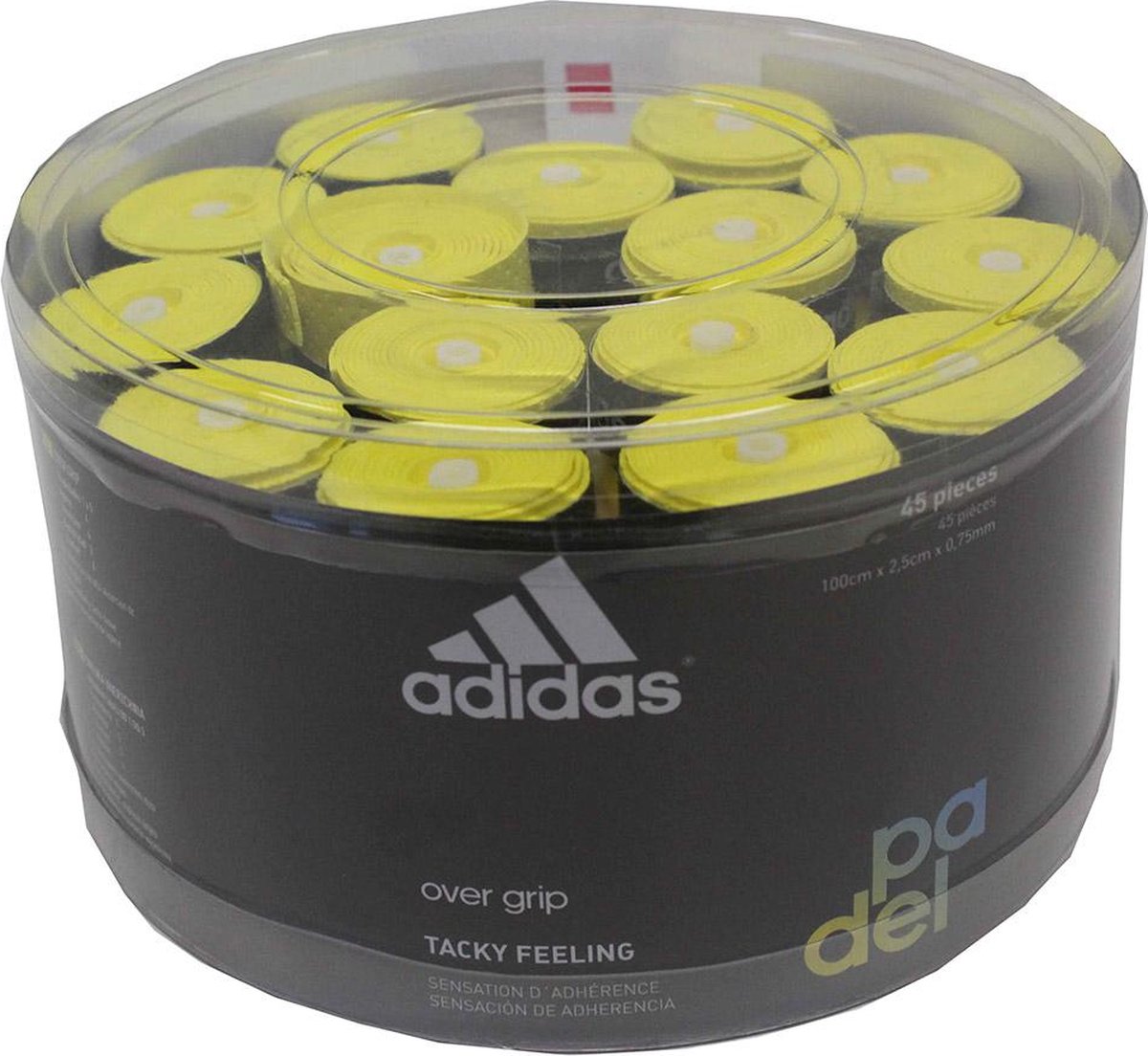 Adidas Padel Overgrips Box 45 stuks Oranje