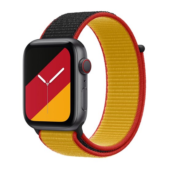 Apple Sport Loop Band voor de Apple Watch Series 1 / 2 / 3 / 4 / 5 / 6 / 7 / 8 / 9 / SE / Ultra (2) - 42 / 44 / 45 / 49 mm - Germany