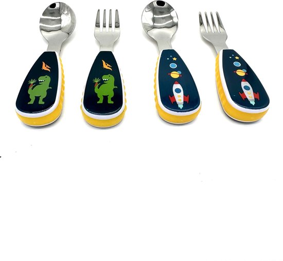 Difrax LOVI Babymaaltijdset Met Mok Groen - Complete Set Voor Eerste Hapjes