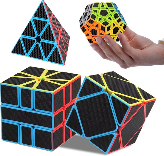 MoYu Rubiks Cube Speed Cube - Magic Cube - Pyraminx - Megaminx - IQ Puzzle  - Coffret... | bol
