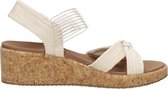 Skechers Arch Fit Beverlee - Juliet Sandalen Hak - beige - Maat 40