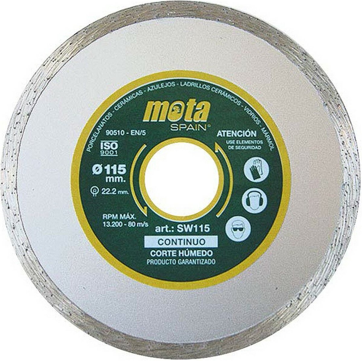 Snijschijf Mota clp18 sw230p Ø 230 MM