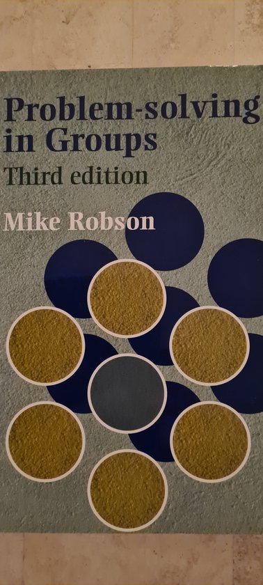Problem Solving In Groups - cover