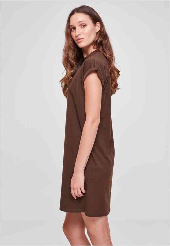 Urban Classics Robe courte -5XL- Turtle Extended Shoulder Marron