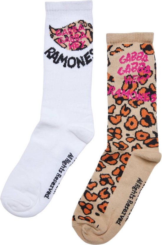 Merchcode Chaussettes -43/46- Leo 2-Pack Multicolores