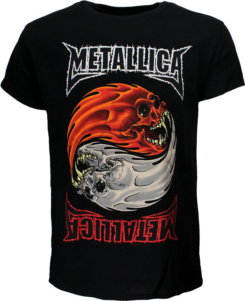 Metallica Yin Yang Band T-Shirt - Officiële Merchandise - L