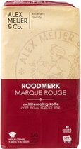 Alex Meijer Koffie Roodmerk snelfiltermaling - 6 pakken x 500gram