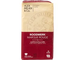 Alex Meijer Koffie Roodmerk snelfiltermaling - 6 pakken x 500gram