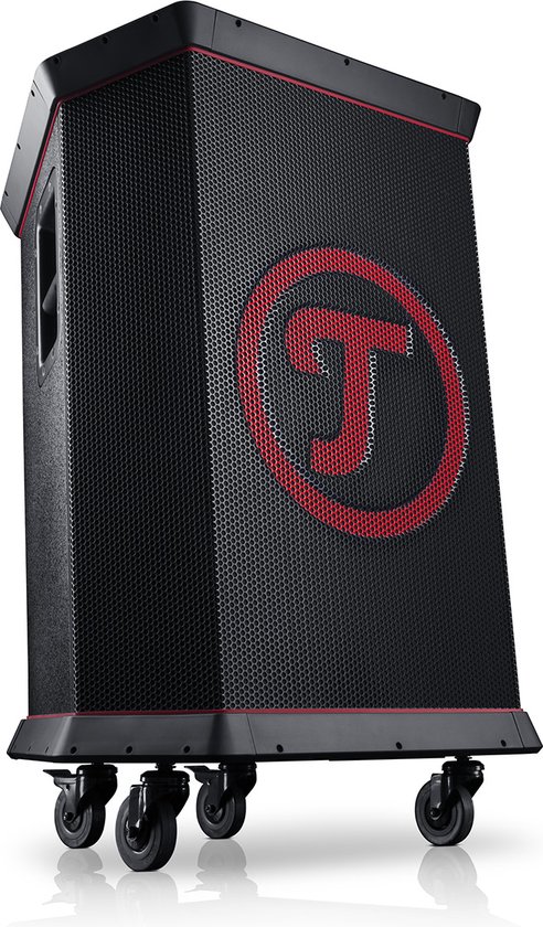 Teufel ROCKSTER - krachtigste portable bluetooth speaker ter wereld - 121 dB - 2-kanaals dj-mengpaneel - 2 stereo inputs , zwart