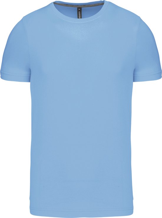 T-shirt korte mouwen met crew neck Kariban Hemelblauw - XL
