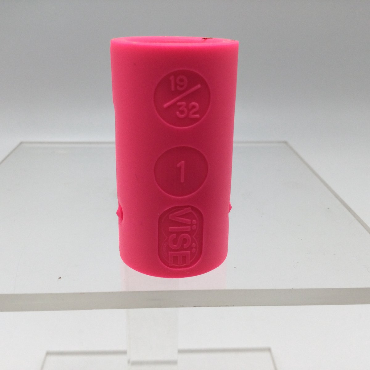 Bowling Bowlingbal vinger inserts, per 2 stuks, 'Vise powerlift / oval-grip inserts' , naar keuze powerlift of oval-grip, kleur pink, maat 19/32 , nr. 1, boormaat 7/8