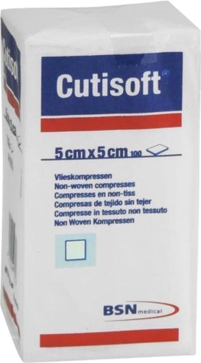 Goedkoopste Cutisoft N/S 5X 5Cm 45844