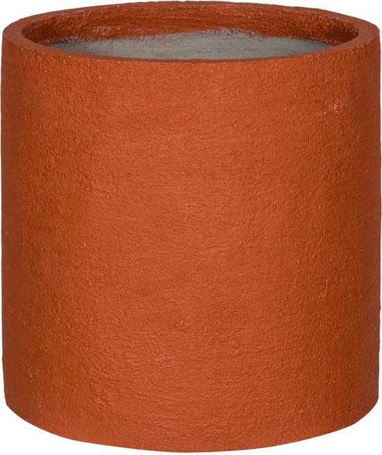 Pottery Pots bloembak voor binnen en buiten - terra kleur - fiberstone rond 50 cm plantenbak bloempot plantenpot
