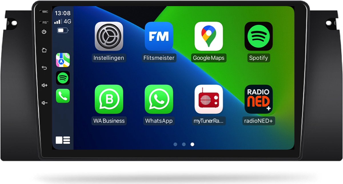 BMW 5 serie E39 | E53 X5 CarPlay Autoradio | 1996 t/m 2006 | Android Auto