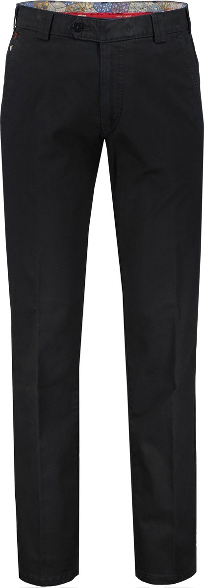 Meyer - Broek Roma Zwart - Heren - Maat 48 - Regular-fit