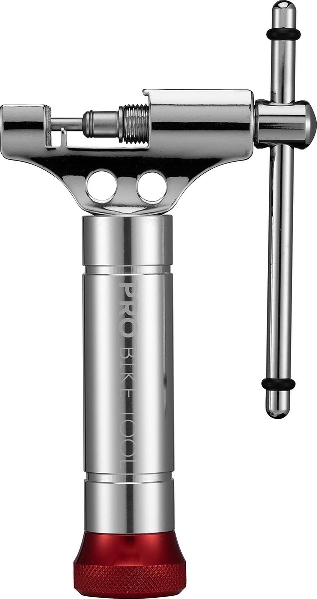 Pro Bike Tool® Ketting Spanner met Reserve Pen - Compatibel met 8-12 Kettingen - Hoogwaardige Kettingbreker, Fiets Nagel Apparaat
