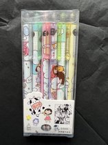Kawaii - Gelpennen in een schattig meisjes thema (Kawaii, animé & manga)
