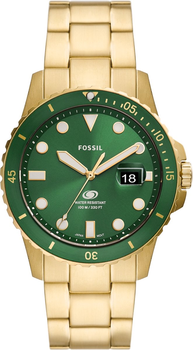 Fossil FS5950 Herenhorloge 42 mm - Goudkleurig
