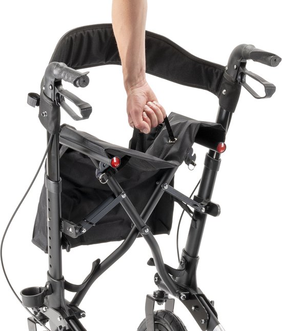 Sky Rollator Sky Air Zwart Lichtgewicht Outdoor Rollator Met Sky Rollator Sky Air Zwart Lichtgewicht Outdoor Rollator Met