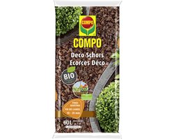 COMPO Deco Schors - kwalitatieve bodembedekker voor paden en speelruimten - voorkomt onkruid - kaliber 10-20 mm - zak 60L