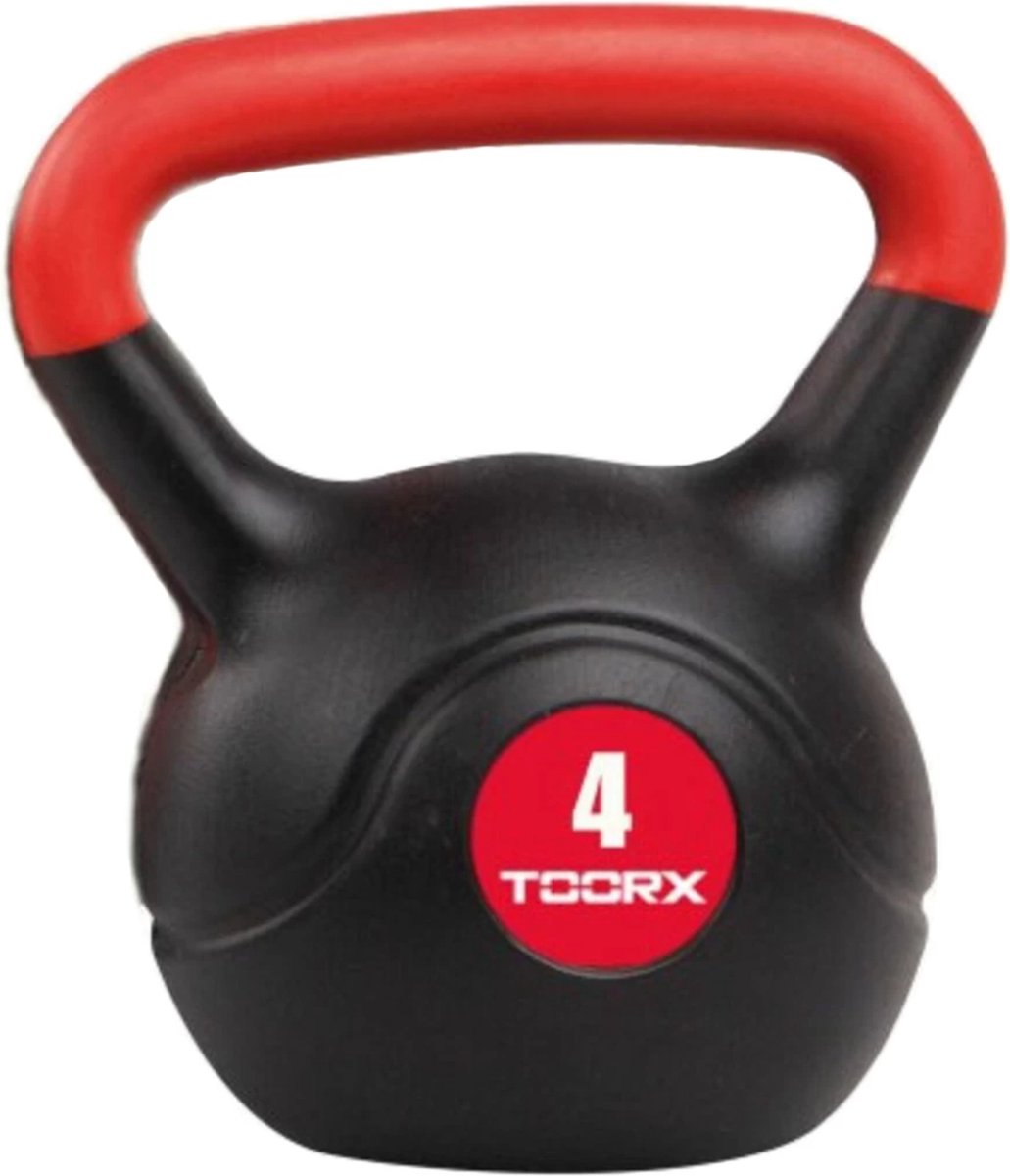 Toorx PVC Kettlebell - Gewichten - 4 kg