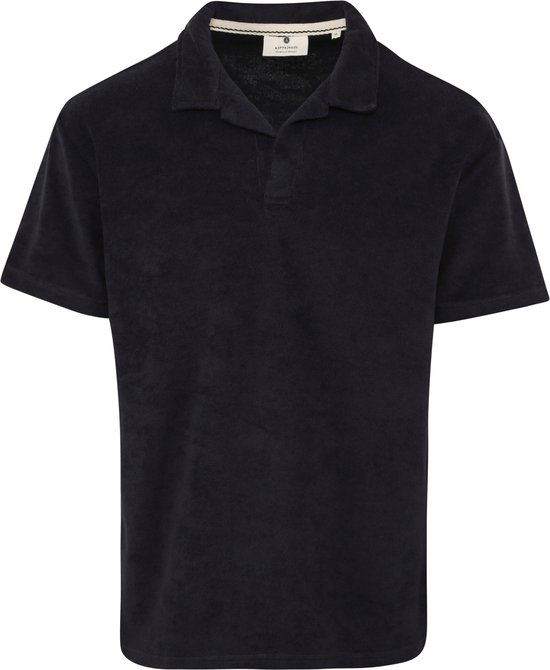 Anerkjendt - Polo Kikki Cuba Donkerblauw - Regular-fit - Heren Poloshirt Maat L