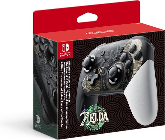 Nintendo Switch Pro Controller - The Legend of Zelda: Tears of the Kingdom Edition - Nintendo