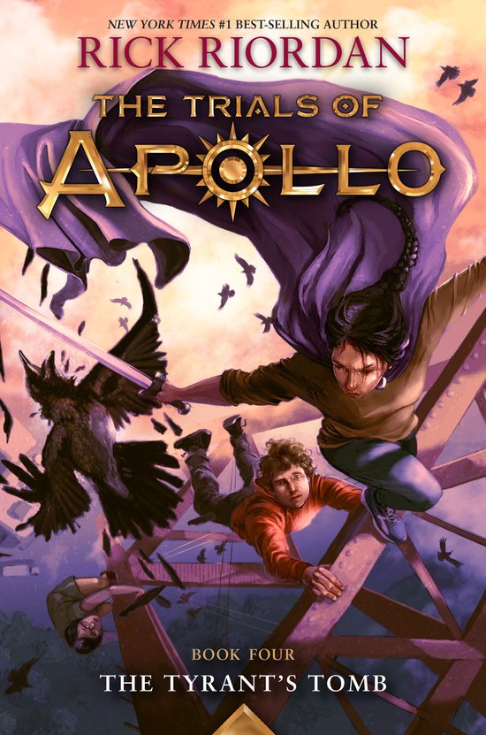 The Tyrant's Tomb 4 Trials of Apollo, 4 - cover