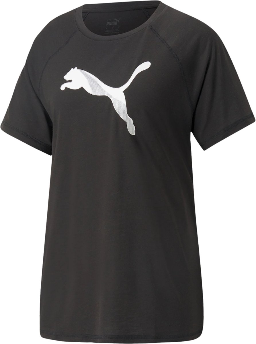 Puma evostripe t-shirt in de kleur . Zwart