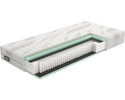 Mörgenn Quattro Matras – Pocketvering + Koudschuim – Cooltouch Tijk – 25 cm - 200x210 cm