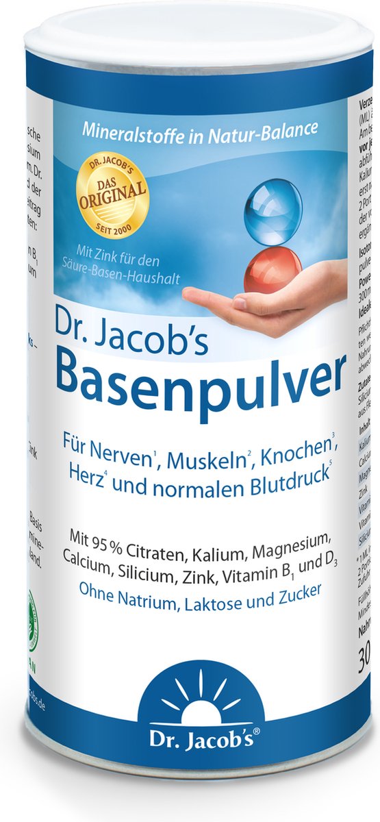 Dr. Jacob's Basenpoeder 300 g - Dr. Jacob's