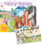 Create Your Happy Horses Stickerboek