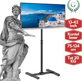 Tv Standaard | Betaalbare TV Standaard | Germanicus | Ortho | 13 - 43 Inch | Perfect als POS en Presentatie | Kantelbaar