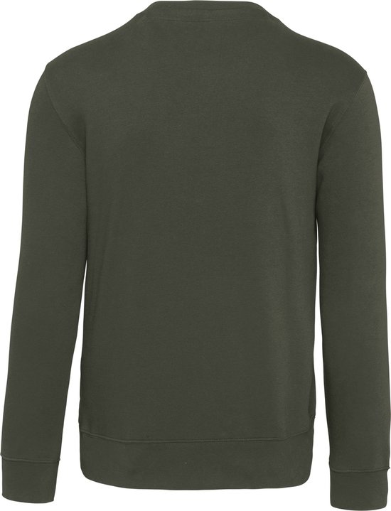 Pull unisexe col rond Kariban Kaki Foncé - XXL
