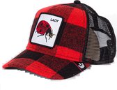 Goorin Bros. Plaidy Bug Trucker cap - Red