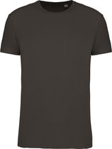 Biologisch unisex T-shirt ronde hals 'BIO190' Kariban Dark Grey - XXL