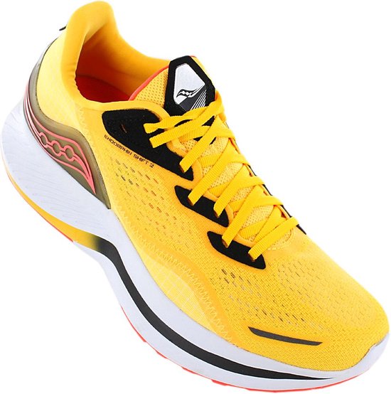 Saucony Endorphin Shift Hardloopschoenen Zwart/Oranje/Roze/Blauw Dames