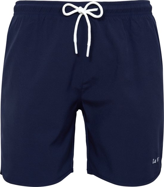 Zwemshort La V effen kleur Navy M