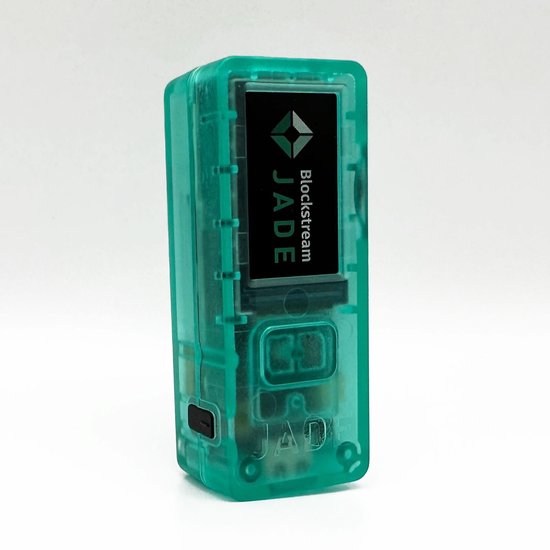 Blockstream Jade Transparant Special Edition Signing Device