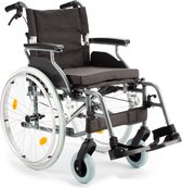 MultiMotion M5 lichtgewicht rolstoel - Zitbreedte 50 cm - Luxe uitvoering - Remmen op duwhandvatten - Inclusief zitkussen - PU banden