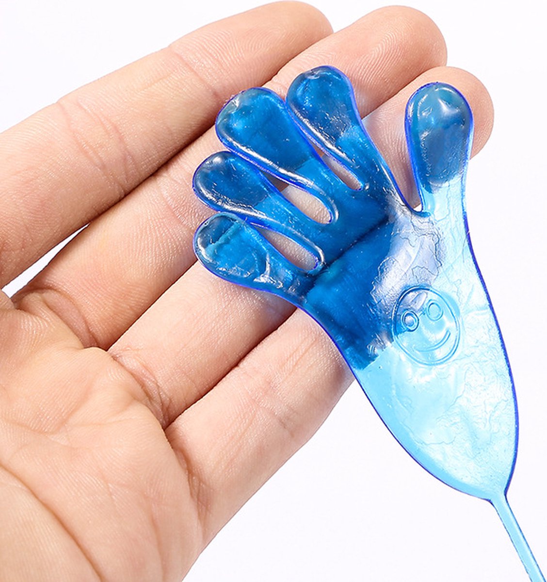 STICKY HANDS 5 stuks plak/kleef speelgoed + verrassing!!!