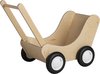 Van Dijk Toys houten Poppenwagen - Naturel (Flatpacked) (Kinderopvang kwaliteit)