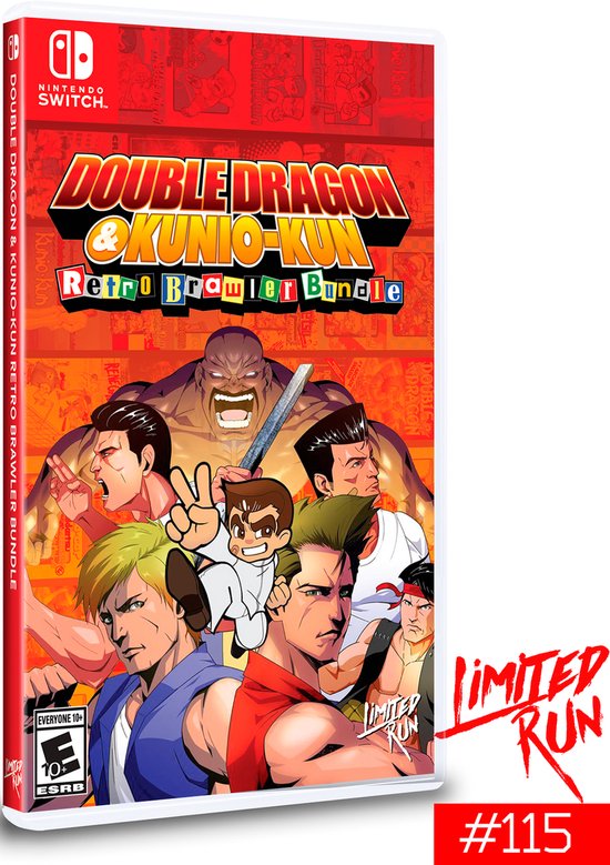 Foto: Double dragon kunio kun retro brawler bundle limited run games switch