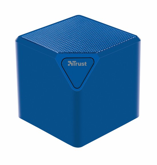 Draadloze Bluetooth-luidspreker Trust 3W blauw, compact, mp3-speler met USB/micro-SD, aux, handsfree bellen