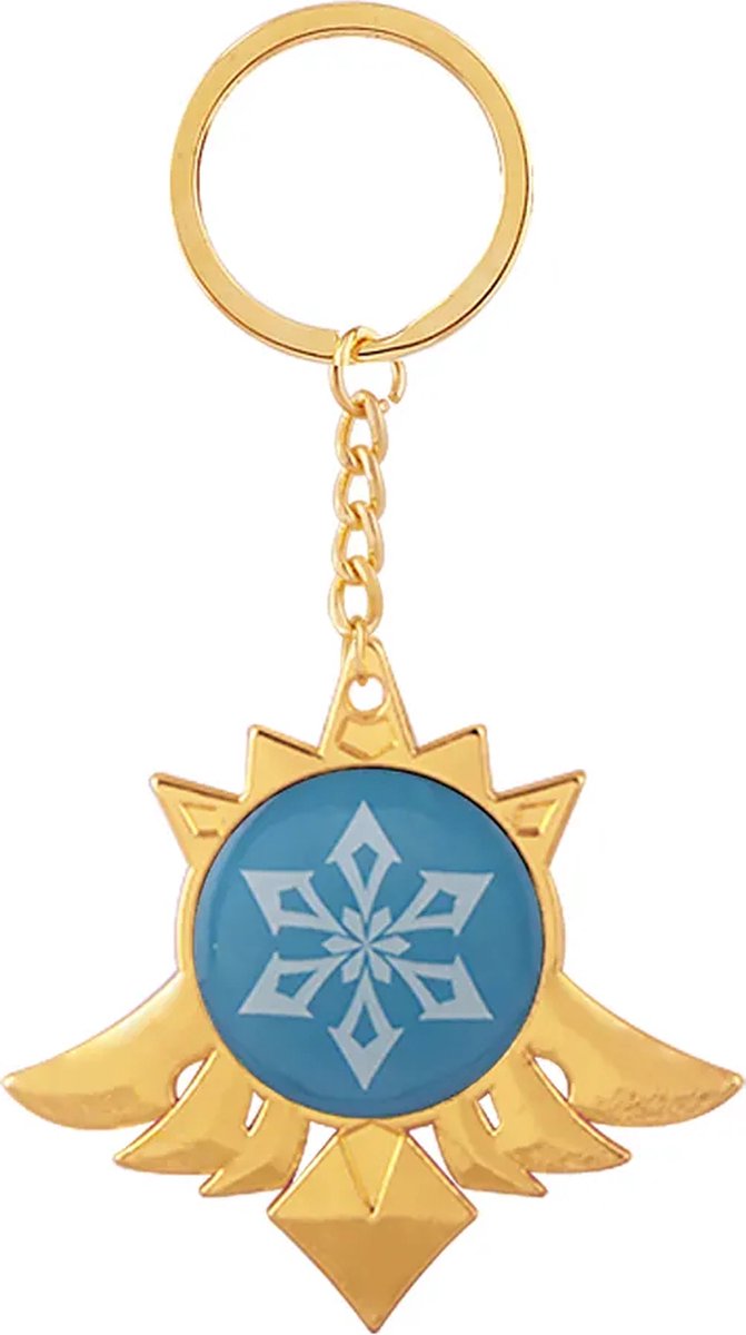 Genshin Impact - Vision - Cryo - Mondstadt - Sleutelhanger/Keychain - Anime Merchandise - Figure - Manga