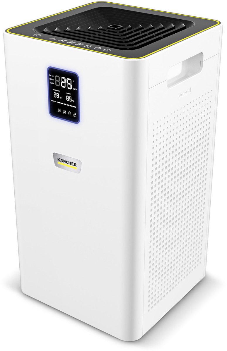 Kärcher AF 30 Luchtreiniger - Ruimtegrootte 30 m² - Luchtverplaatsing 320 m³/u - 34 W - Wit