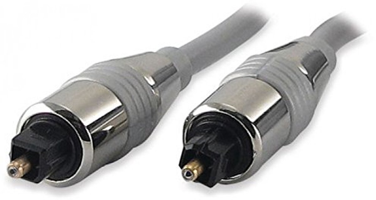 Alpha Elettronica 91-015/05B InfiniBand en Glasvezelkabel 5 m Toslink Grijs